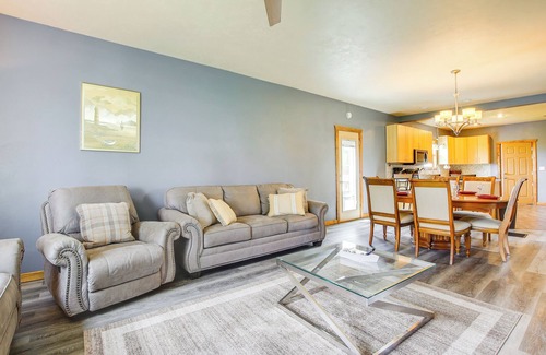 Algoma House | Walk to Beach: Home w/Game Room & Yard in Algoma!