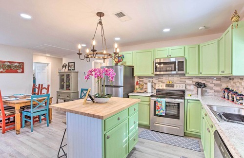 Tool House | Walk to Cedar Creek Reservoir: Home w/Fire Pit!