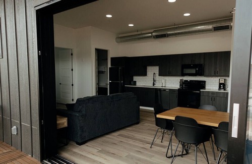 Downtown Wichita Apartment | Walk To Intrust Bank Arena! Modern Loft W/Balcony