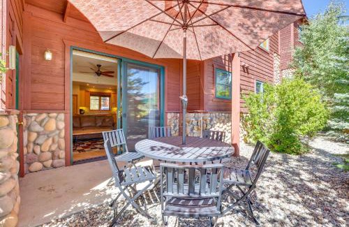 Grand Lake Apartment | Walk to Main Street Grand Lake Condo with Patio