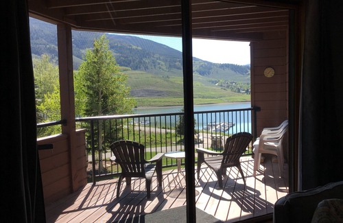 Dillon Condo | Walk to Summer Concerts at Dillon Amphitheater, Lake View, Swimming Pool