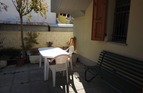 Punta Marina Apartment | Walk to the beach! 5 bed apartment, ground floor with parking space.