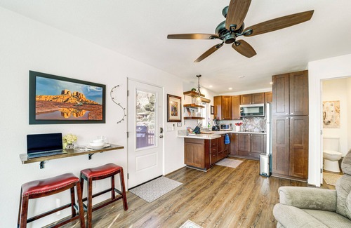 West Sedona Cottage | Walk to Trails: Sedona Casita on Thunder Mountain