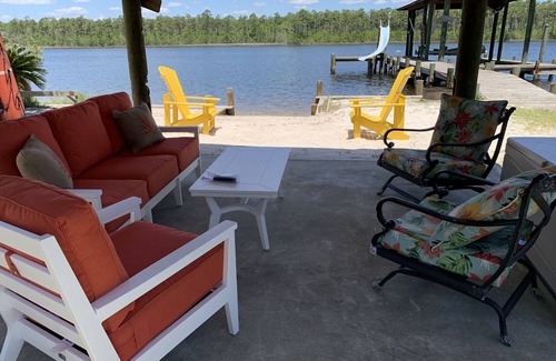 Ono Island Cottage | Watch Dolphins on your own Private Beach! Renovated! Boat Launch Extremely Close