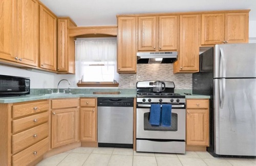 Mystic Island House | WATER FRONT BEACH BUNGALOW- SLEEPS 6 FIREPIT. GAME ROOM GAZEBO.