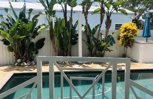Tavernier Cottage | Water Front Home With Pool and Dock Three min From Atlantic Ocean
