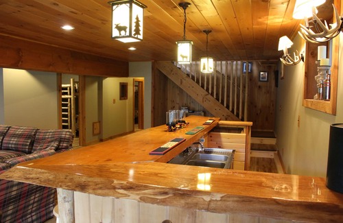 Old Forge Cabin | Water front log home