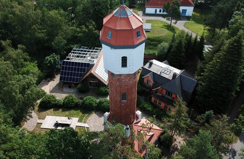Graal Apartment | Water tower near the beach with sea view and large outdoor terrace