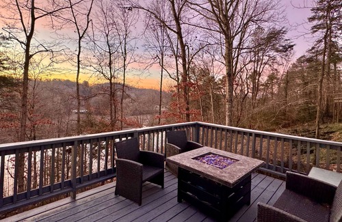 Franklin House | Water view home with amazing views, pool table, & EV charger