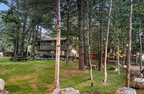 Orland House | Waterfront-40min to Acadia-Main House-Fire Place