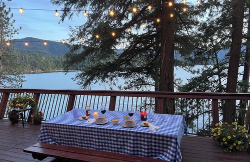 Hayden Cabin | Waterfront Hayden Lake 3BD cabin, private dock & covered slip. Awesome Fishing!