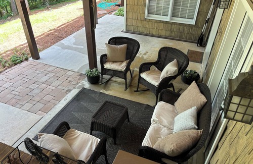 Winchester House | Waterfront home just steps away from a quiet cove and a 2 slip dock