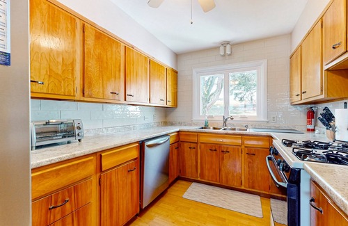 Auburn House | Waterfront home with stunning Owasco Lake view, dock, firepit & covered porch