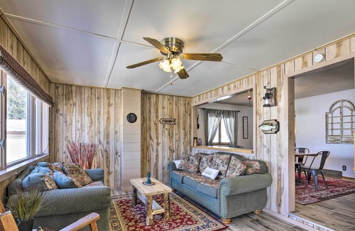 Phillips Cabin | Waterfront Musser Lake Cabin w/ Private Dock!