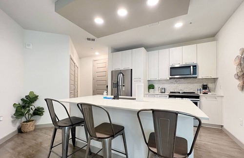 Rocky Point Apartment | Waterfront Oasis: Stylish Living with Ocean Views