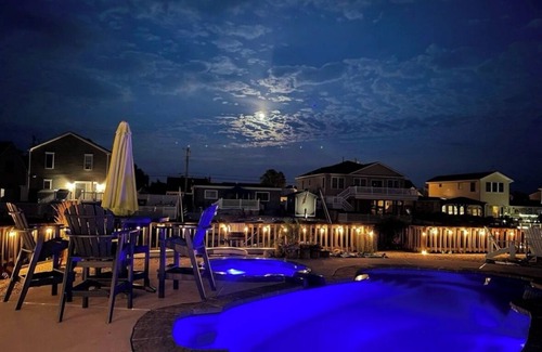 Beach Haven West House | Waterfront-Pool-Hot Tub-Fenced in Yard-Minutes to LBI Beaches-Shore Retreat