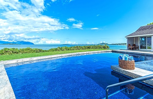 Kaneohe House | Waterfront, pool/spa Home with amazing views! NO CLEANING FEE!