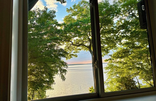 Sebago House | Waterfront Property with Hot Tub, Sauna & Stunning Views!