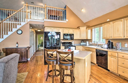 Milton House | Waterside Haven on Milton Pond w/Deck & Boat Dock