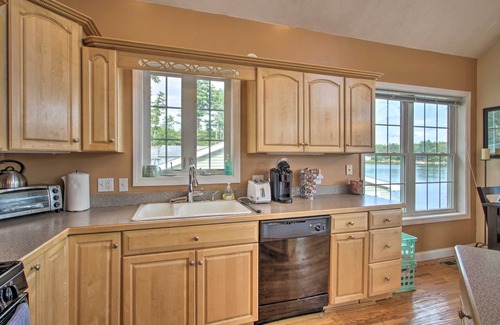 Milton House | Waterside Haven on Milton Pond w/Deck & Boat Dock