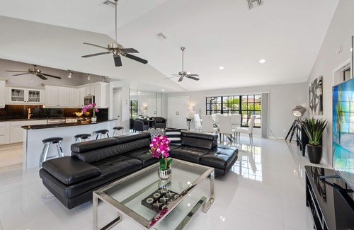 Marco Island House | Waterview 3 ensuite home with pool nHGTV chose as ideal vacation home!