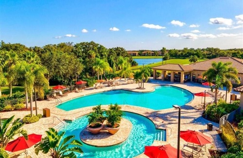 Braden River House | Waterview Retreat Sanctuary 3Br Home W/Pool+SPA+Golf+Pickleball+Tennis. Pet Ok