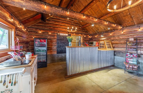 Lake Mary Ronan Cabin | Wayne Manor-Cozy Cabin in the Woods Lake Views