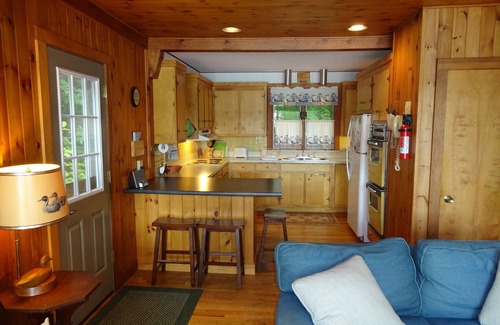 Raymond Cabin | Welcome to Dorie's Cottage! Cozy waterfront home with gorgeous sunset views!