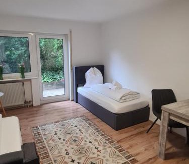 Hofherrnweiler Apartment | WellandHome Aalen - Business Apartment - 4 single beds