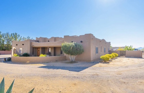 Desert Hills House | Western desert escape, pool, backyard oasis