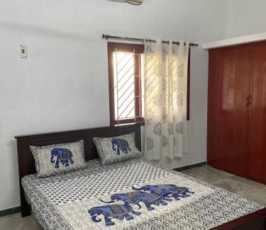Coimbatore House | WHITE HOUSE- 1BK Pleasant Apartment with Open Terrace