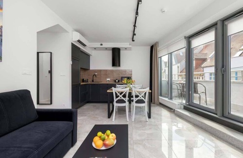 West Pomeranian Voivodeship Apartment | Wielka Odrzańska 17 | Szczecin | Storey Apartment | Balcony