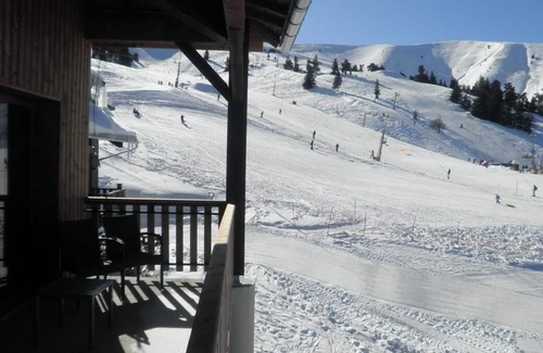 Selonnet Apartment | Wifi, ski-in/ski-out & foot of the slopes, terrace, parking, tv, ski locker, 23m², Chabanon-Selonnet