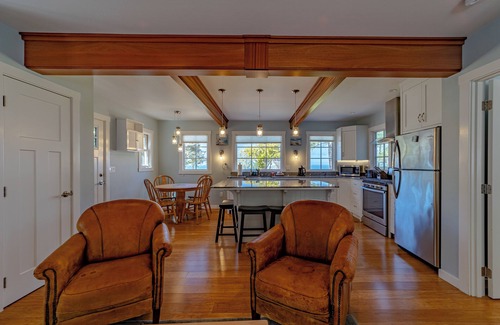 Trinidad Cabin | Wild ocean views, wrap-a-round deck, hot tub, expansive grounds with shared picnic tables