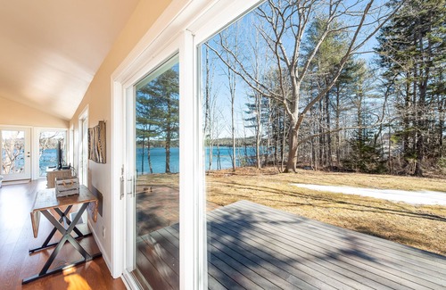 Harpswell House | Windward - Enjoy privacy, comfortable living spaces, and easy water access