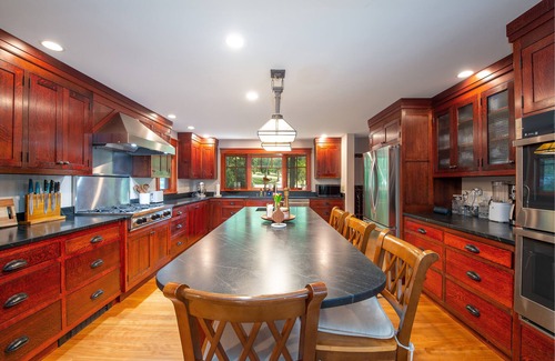 Woolwich House | Windward Lodge, a stunning, private retreat on the Kennebec River. Seasonal dock