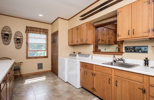 Melvin Village House | Winnipesaukee waterfront escape with private dock and guest cottage