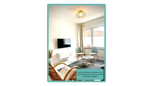 Wolthusen Apartment | WLAN,Smart TV,4 Betten, Zentral