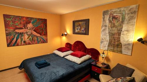 Worpswede Apartment | Wohnen in der Galerie