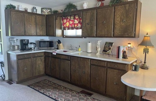 Grove House | Wolf Creek Retreat, Grand Lake, 2 miles to the center of Grove OK and a fab view