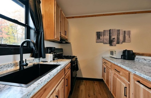 Iron River Cabin | Wolfs Den at The Spot on Buskey Bay in Iron River, WI