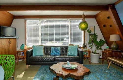 Otter Rock Ski Chalet | Wonderful A frame Nestled Amidst Trees in Otter Rock, Oregon