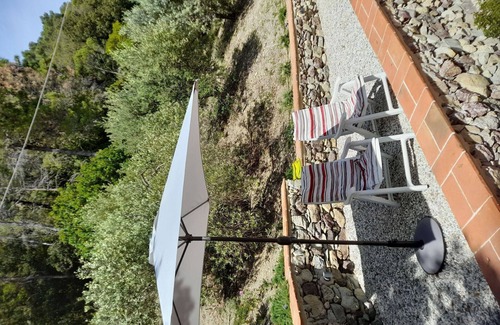 Castellina Marittima House | Wonderful private villa for 4 people with A/C, WIFI, TV, patio and panoramic view