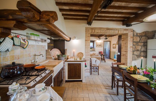 Bagnoregio Villa | Wonderful private villa with A/C, WIFI, private pool, TV, veranda, panoramic view and parking