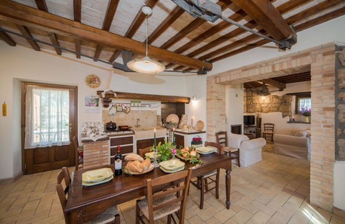 Bagnoregio Villa | Wonderful private villa with A/C, WIFI, private pool, TV, veranda, panoramic view and parking