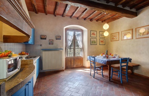 Lucolena Villa | Wonderful private villa with private pool, WIFI, TV and panoramic view, close to Greve In Chianti