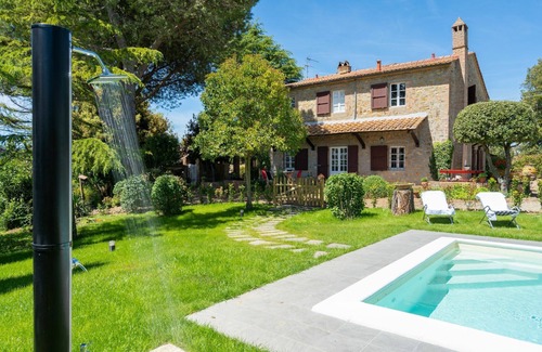 Gambassi Terme Villa | Wonderful private villa with WIFI, A/C, private pool, TV and panoramic view, close to San Gimign.