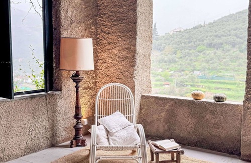 Pontedassio Villa | Wonderful private villa for 8 guests with private pool, WIFI, A/C, patio and panoramic view