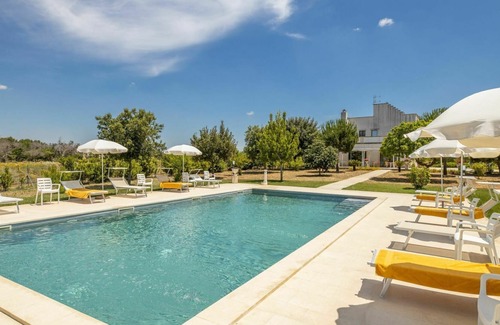 Cutrofiano Villa | Wonderful private villa with private pool, WIFI, A/C, TV, patio, panoramic view and parking