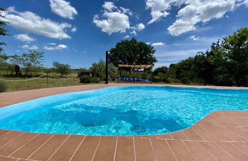 Pitigliano Villa | Wonderful private villa for 7 guests with private pool, WIFI, pets allowed and panoramic view